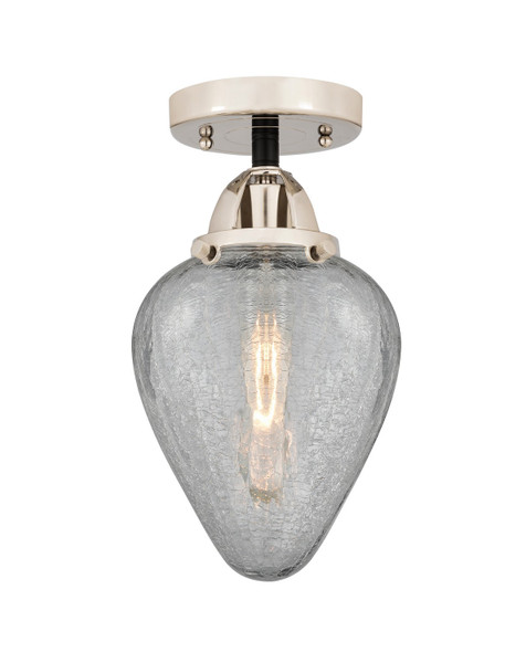 Innovations - 288-1C-BPN-G165-LED - LED Semi-Flush Mount - Nouveau 2 - Black Polished Nickel