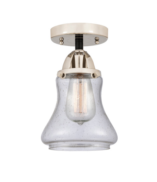 Innovations - 288-1C-BPN-G194 - One Light Semi-Flush Mount - Nouveau 2 - Black Polished Nickel