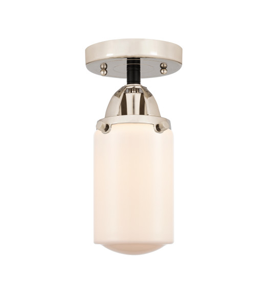 Innovations - 288-1C-BPN-G311 - One Light Semi-Flush Mount - Nouveau 2 - Black Polished Nickel