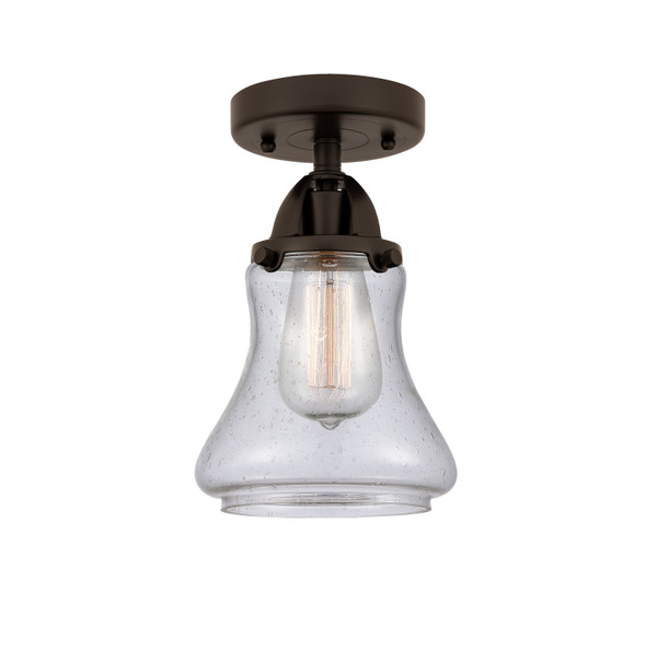 Innovations - 288-1C-OB-G194 - One Light Semi-Flush Mount - Nouveau 2 - Oil Rubbed Bronze
