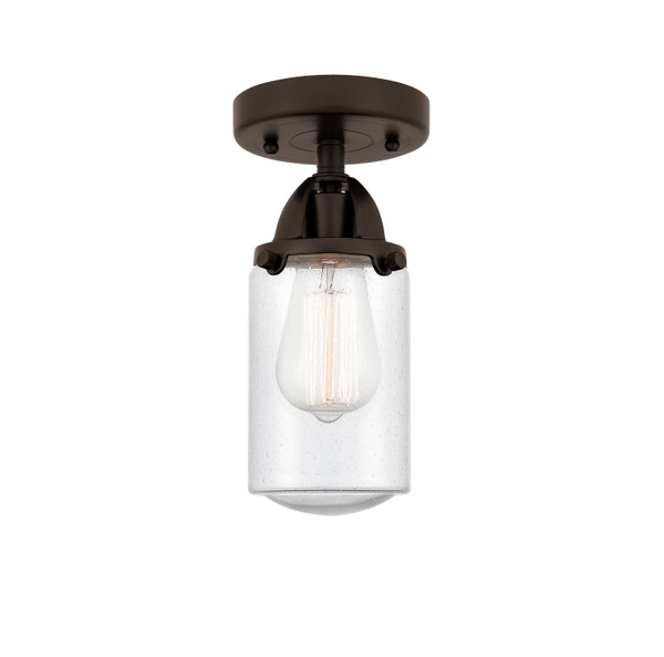 Innovations - 288-1C-OB-G314 - One Light Semi-Flush Mount - Nouveau 2 - Oil Rubbed Bronze