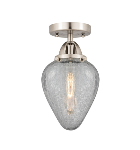 Innovations - 288-1C-SN-G165 - One Light Semi-Flush Mount - Nouveau 2 - Brushed Satin Nickel