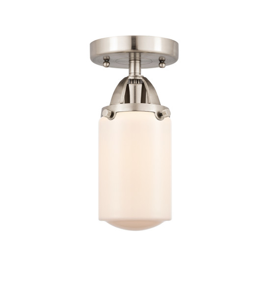 Innovations - 288-1C-SN-G311 - One Light Semi-Flush Mount - Nouveau 2 - Brushed Satin Nickel