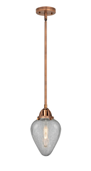 Innovations - 288-1S-AC-G165 - One Light Mini Pendant - Nouveau 2 - Antique Copper