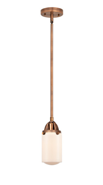 Innovations - 288-1S-AC-G311-LED - LED Mini Pendant - Nouveau 2 - Antique Copper