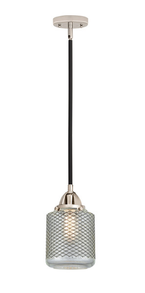 Innovations - 288-1S-BPN-G262 - One Light Mini Pendant - Nouveau 2 - Black Polished Nickel
