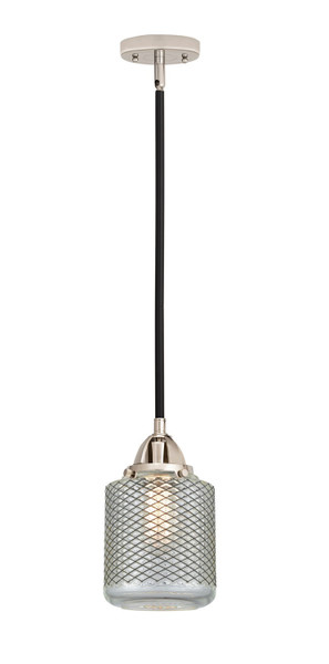 Innovations - 288-1S-BPN-G262-LED - LED Mini Pendant - Nouveau 2 - Black Polished Nickel