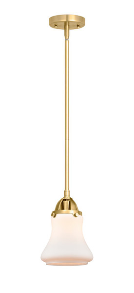 Innovations - 288-1S-SG-G191 - One Light Mini Pendant - Nouveau 2 - Satin Gold
