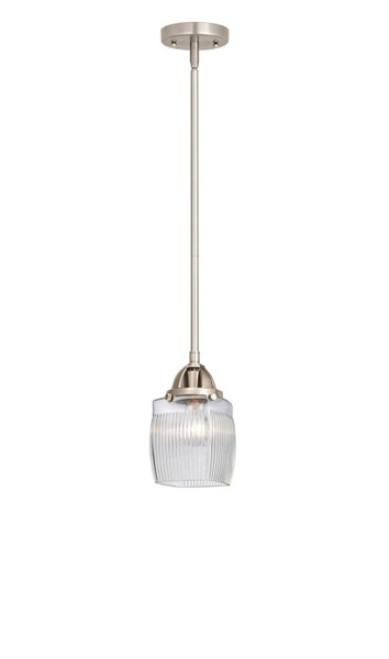 Innovations - 288-1S-SN-G302 - One Light Mini Pendant - Nouveau 2 - Brushed Satin Nickel