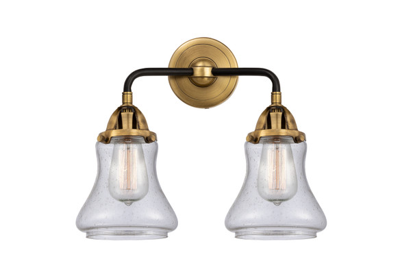Innovations - 288-2W-BAB-G194 - Two Light Bath Vanity - Nouveau 2 - Black Antique Brass