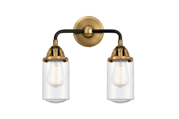 Innovations - 288-2W-BAB-G314-LED - LED Bath Vanity - Nouveau 2 - Black Antique Brass