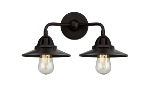 Innovations - 288-2W-BK-M6-BK-LED - LED Bath Vanity - Nouveau 2 - Matte Black