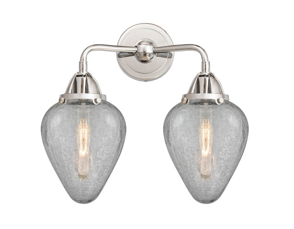 Innovations - 288-2W-PC-G165 - Two Light Bath Vanity - Nouveau 2 - Polished Chrome
