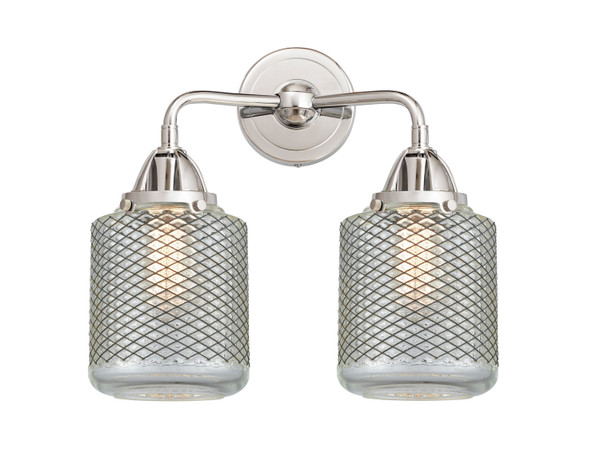 Innovations - 288-2W-PC-G262 - Two Light Bath Vanity - Nouveau 2 - Polished Chrome