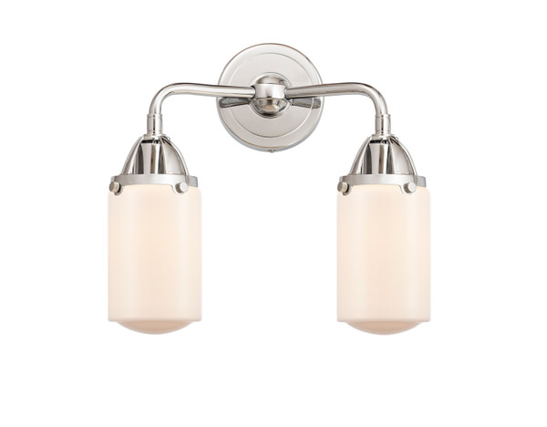 Innovations - 288-2W-PC-G311 - Two Light Bath Vanity - Nouveau 2 - Polished Chrome