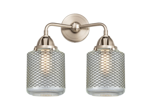 Innovations - 288-2W-SN-G262 - Two Light Bath Vanity - Nouveau 2 - Brushed Satin Nickel