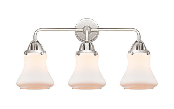 Innovations - 288-3W-PC-G191 - Three Light Bath Vanity - Nouveau 2 - Polished Chrome