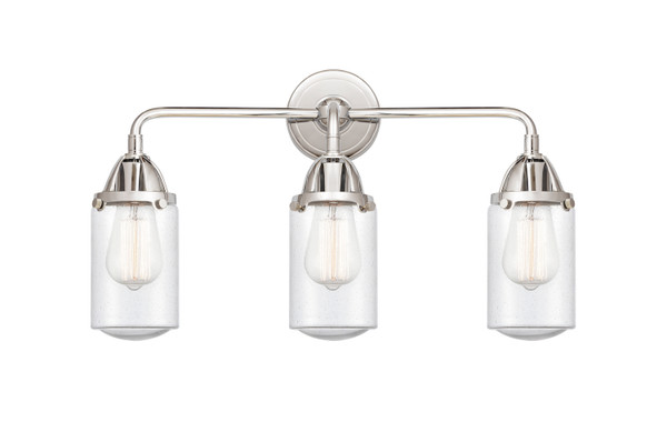 Innovations - 288-3W-PC-G314 - Three Light Bath Vanity - Nouveau 2 - Polished Chrome