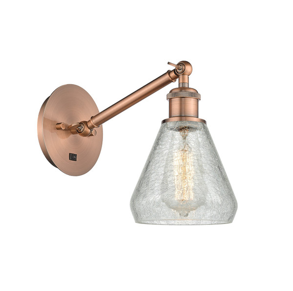 Innovations - 317-1W-AC-G275-LED - LED Wall Sconce - Ballston - Antique Copper