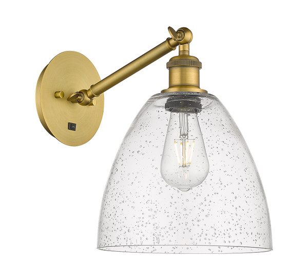 Innovations - 317-1W-BB-GBD-94 - One Light Wall Sconce - Ballston - Brushed Brass