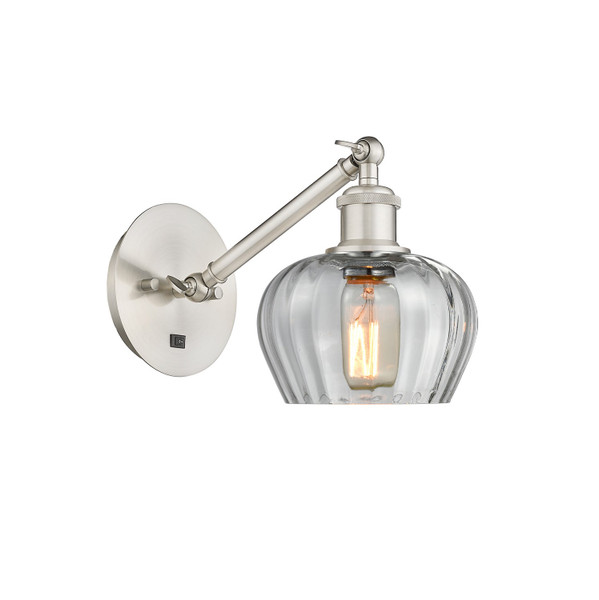 Innovations - 317-1W-SN-G92 - One Light Wall Sconce - Ballston - Brushed Satin Nickel
