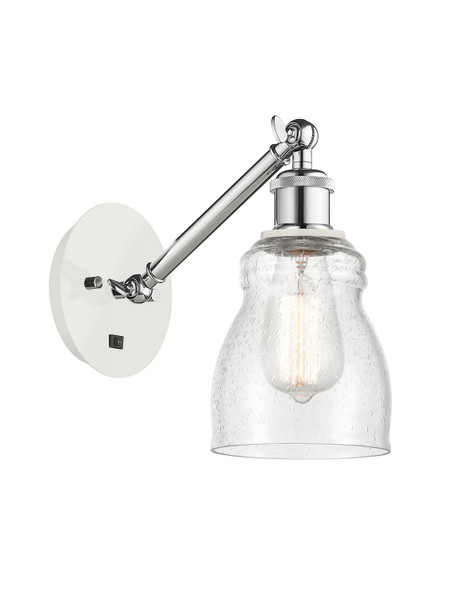 Innovations - 317-1W-WPC-G394-LED - LED Wall Sconce - Ballston - White Polished Chrome