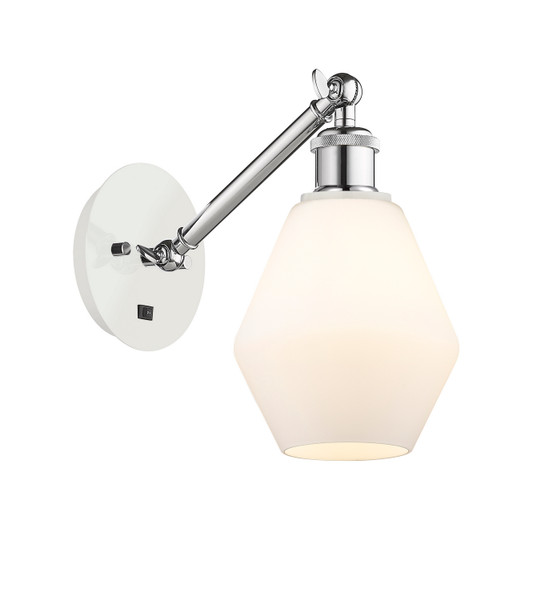Innovations - 317-1W-WPC-G651-6 - One Light Wall Sconce - Ballston - White Polished Chrome
