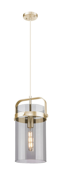Innovations - 413-1PM-CB-G413-1S-8SM - One Light Mini Pendant - Downtown Urban - Champagne Bronze