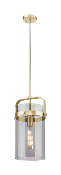 Innovations - 413-1SM-CB-G413-1S-8SM - One Light Mini Pendant - Downtown Urban - Champagne Bronze