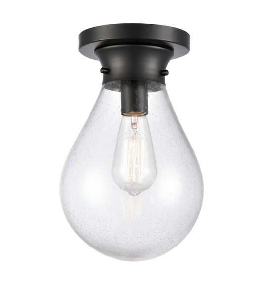 Innovations - 414-1F-BK-G4144-8-LED - LED Flush Mount - Matte Black