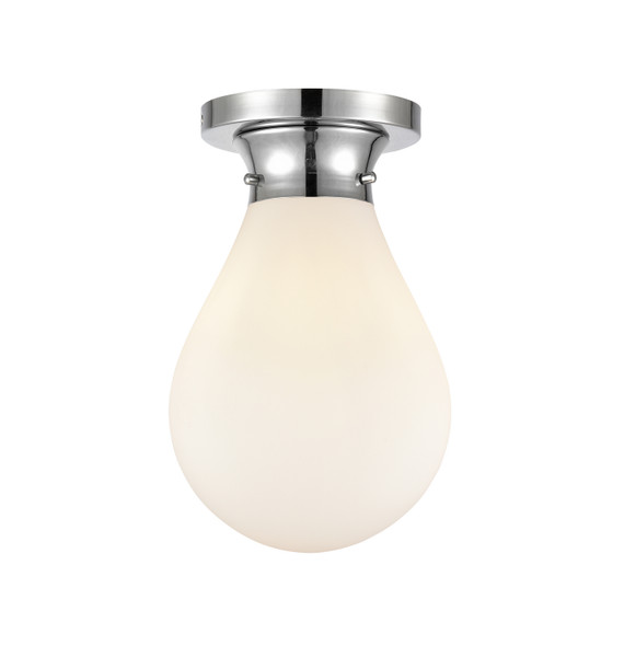 Innovations - 414-1F-PC-8W - One Light Flush Mount - Polished Chrome