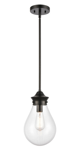 Innovations - 414-1S-BK-G4142-8-LED - LED Mini Pendant - Matte Black