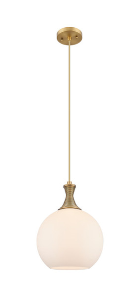 Innovations - 415-1P-BB-G121-10 - One Light Mini Pendant - Ballston - Brushed Brass