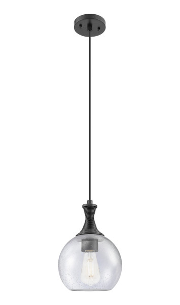Innovations - 415-1P-BK-G124-8 - One Light Mini Pendant - Ballston - Matte Black