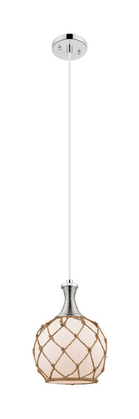 Innovations - 415-1P-PN-G121-8RB - One Light Mini Pendant - Ballston - Polished Nickel