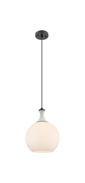 Innovations - 415-1PR-BK-G121-10 - One Light Mini Pendant - Ballston - Matte Black