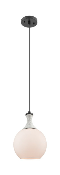 Innovations - 415-1PR-BK-G121-8 - One Light Mini Pendant - Ballston - Matte Black