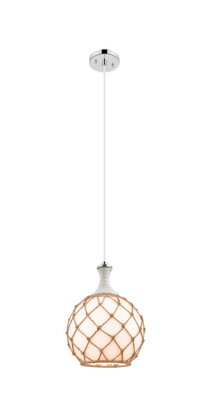 Innovations - 415-1PR-PN-G121-10RB - One Light Mini Pendant - Ballston - Polished Nickel