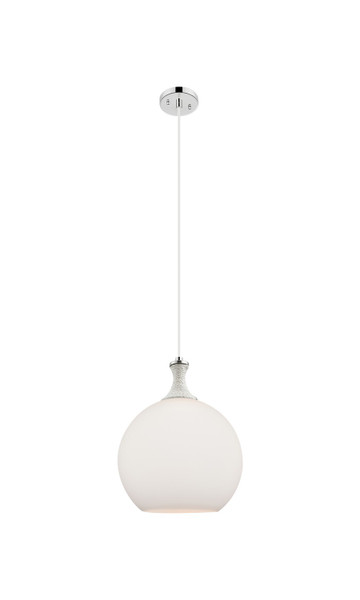 Innovations - 415-1PR-PN-G121-12 - One Light Mini Pendant - Ballston - Polished Nickel