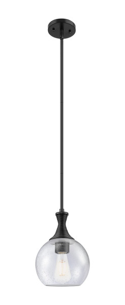 Innovations - 415-1S-BK-G124-8 - One Light Mini Pendant - Ballston - Matte Black