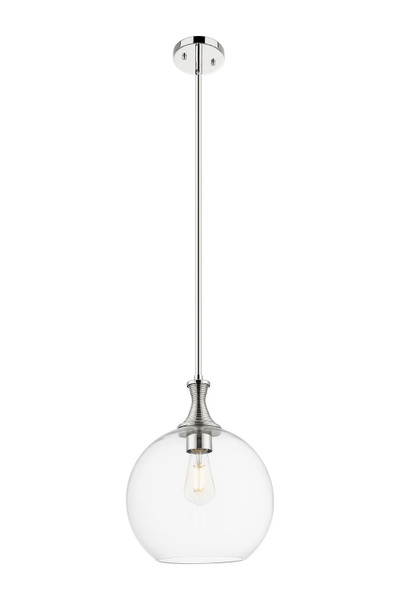 Innovations - 415-1S-PN-G122-12 - One Light Mini Pendant - Ballston - Polished Nickel