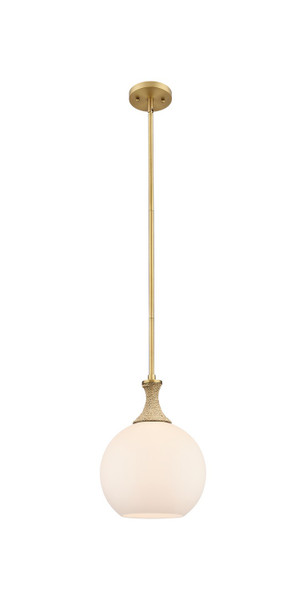 Innovations - 415-1SR-BB-G121-10 - One Light Mini Pendant - Ballston - Brushed Brass