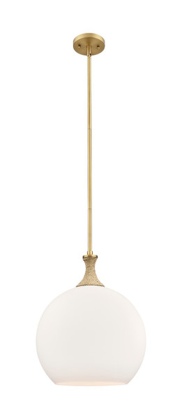 Innovations - 415-1SR-BB-G121-14 - One Light Pendant - Ballston - Brushed Brass
