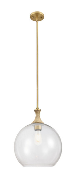 Innovations - 415-1SR-BB-G122-14 - One Light Pendant - Ballston - Brushed Brass