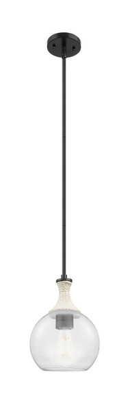 Innovations - 415-1SR-BK-G122-8 - One Light Mini Pendant - Ballston - Matte Black