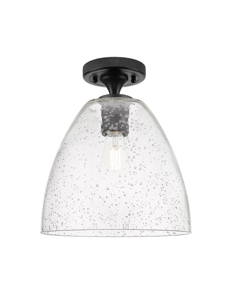 Innovations - 434-1F-BK-GBD-94 - One Light Flush Mount - Downtown Urban - Matte Black