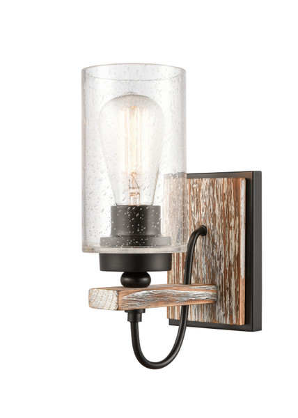 Innovations - 442-1W-BK-SDY-LED - LED Wall Sconce - Downtown Urban - Matte Black