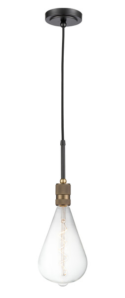 Innovations - 444-1P-BAB-BB-164-LED - LED Mini Pendant - Ellis - Black Antique Brass