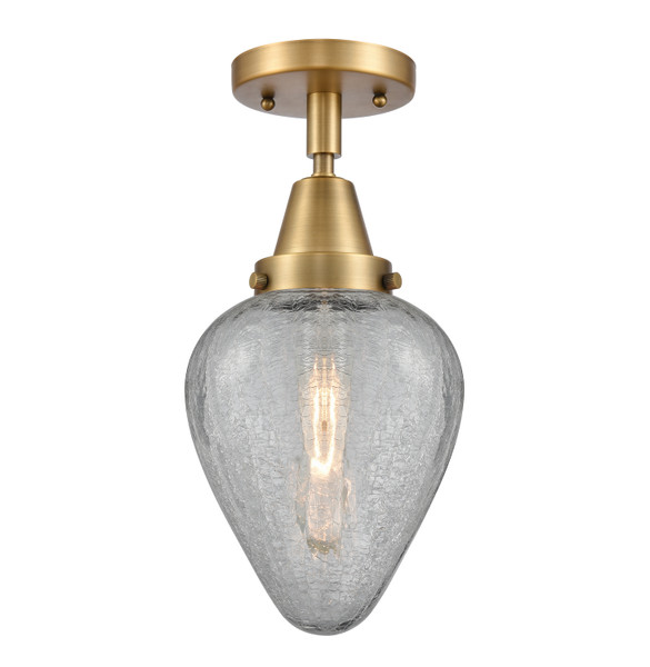 Innovations - 447-1C-BB-G165 - One Light Flush Mount - Caden - Brushed Brass