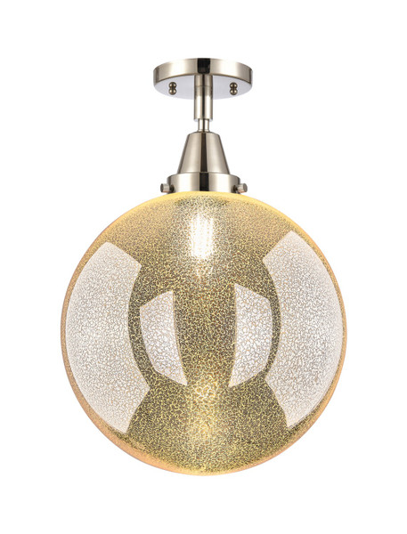 Innovations - 447-1C-PN-G208-12 - One Light Semi-Flush Mount - Caden - Polished Nickel